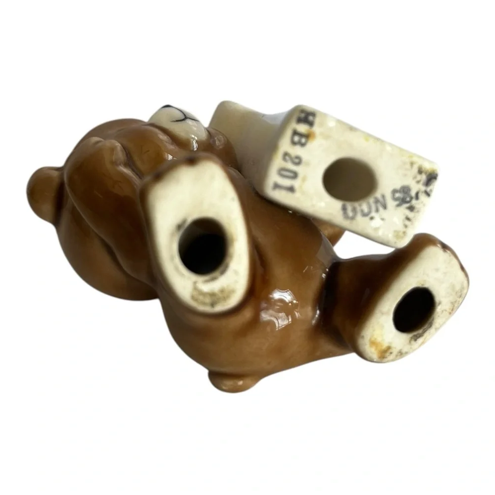 vintage first birthday porcelain bear hearts #1